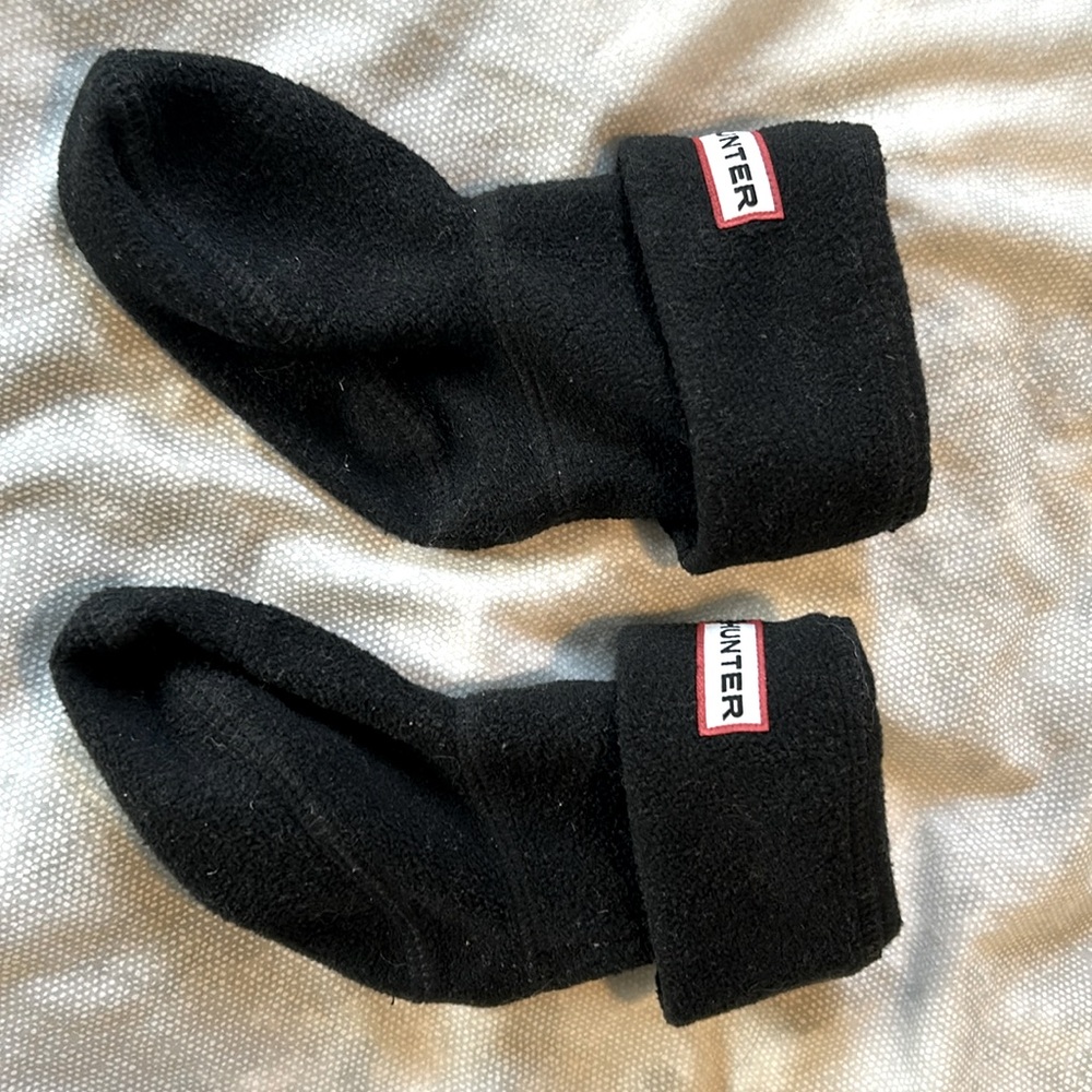 Hunter kids boot socks/liners. Toddler size 5-7